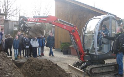 Fünftklässler im BBW Abensberg