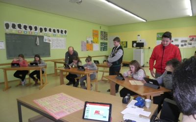 Fast 40 Viertklässler beim Schnuppertag der Mittelschule