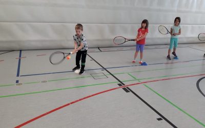 Schnuppertraining des Tennisclubs Langquaid