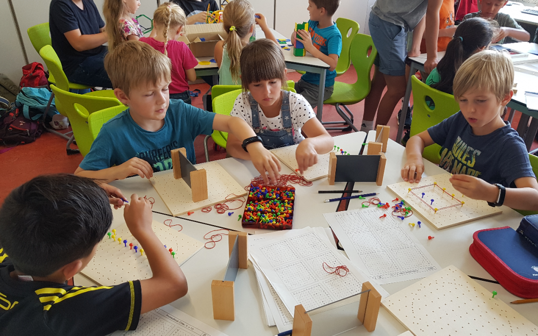 Besuch der Lernwerkstatt Mathematik am Burkhart-Gymnasium Mallersdorf/Pfaffenberg