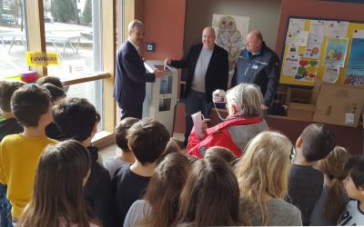 Neuer Trinkwasserspender in der Grundschule