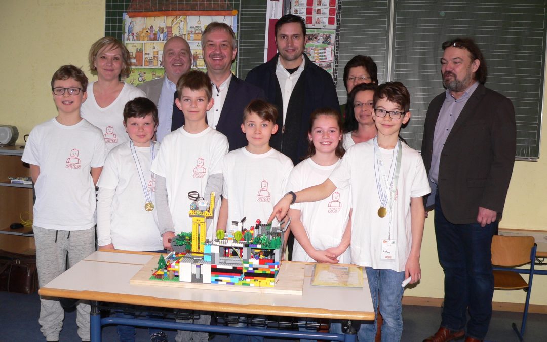 Preisgewinner des Lego-Wettbewerbs stellen ihr Projekt vor