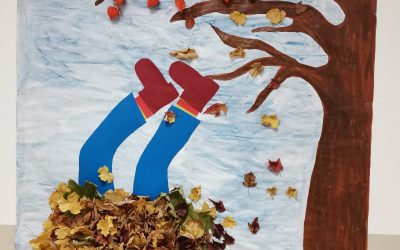 Herbst-Kunst in der OGS