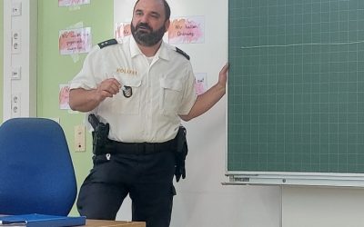 Schülerinnen und Schüler wurden zum Thema „Drogen“ informiert