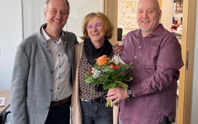 Langjährige Sekretärin der Schule Marianne Dorsch verabschiedet