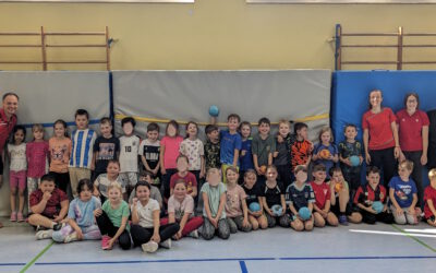 Handball Schnuppertraining der SG Schierling-Langquaid (1. und 2. Klassen)