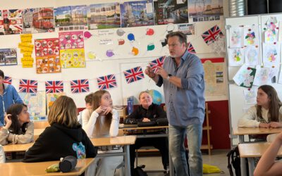 Opernsänger zu Gast in Klasse 5